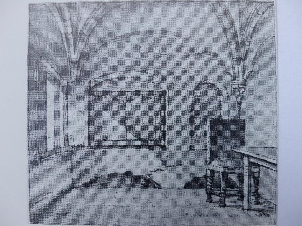 Drawing of the Ijzeren Kapel